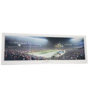 AFC Champions 2004 Panoramic 27x.6 inch New England Pats v Indianapolis Colts